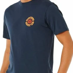 Rip Curl Men's Pacific Rinse Circle Tee Dark Navy