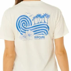 Rip Curl Women's Ocean Break Relaxed Tee Bone