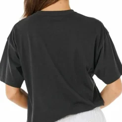 Rip Curl Women's Pacific Coast Heritage Tee Washed Black