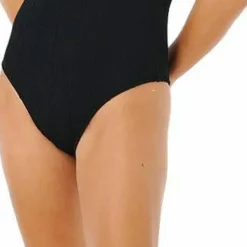 Rip Curl Women's Vibe Surf Cheeky One Piece Black