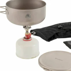 Robens Fire Midge Ti. Cook Set Grey