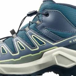 Salomon Junior's X Ultra Mid GORE-TEX Grisaille/Spellbound/Butterfly