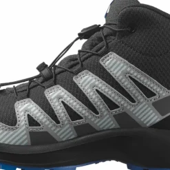 Salomon Junior's XA Pro V8 Mid Waterproof Black/monument/french Blue