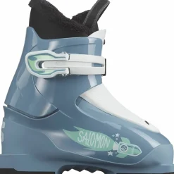 Salomon Kids' T1 Copen Blue/White/Spearmint
