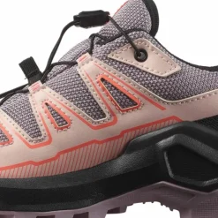 Salomon Kids' X Ultra GORE-TEX Nirvana/black/fusion Coral