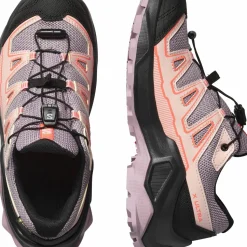 Salomon Kids' X Ultra GORE-TEX Nirvana/black/fusion Coral