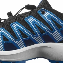 Salomon Kids' XA Pro V8 Black/white/french Blue