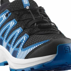 Salomon Kids' XA Pro V8 Black/white/french Blue