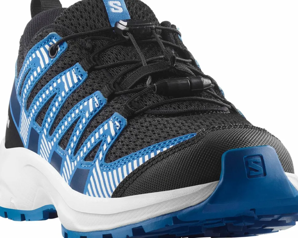 Salomon Kids' XA Pro V8 Black/white/french Blue