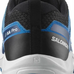 Salomon Kids' XA Pro V8 Black/white/french Blue