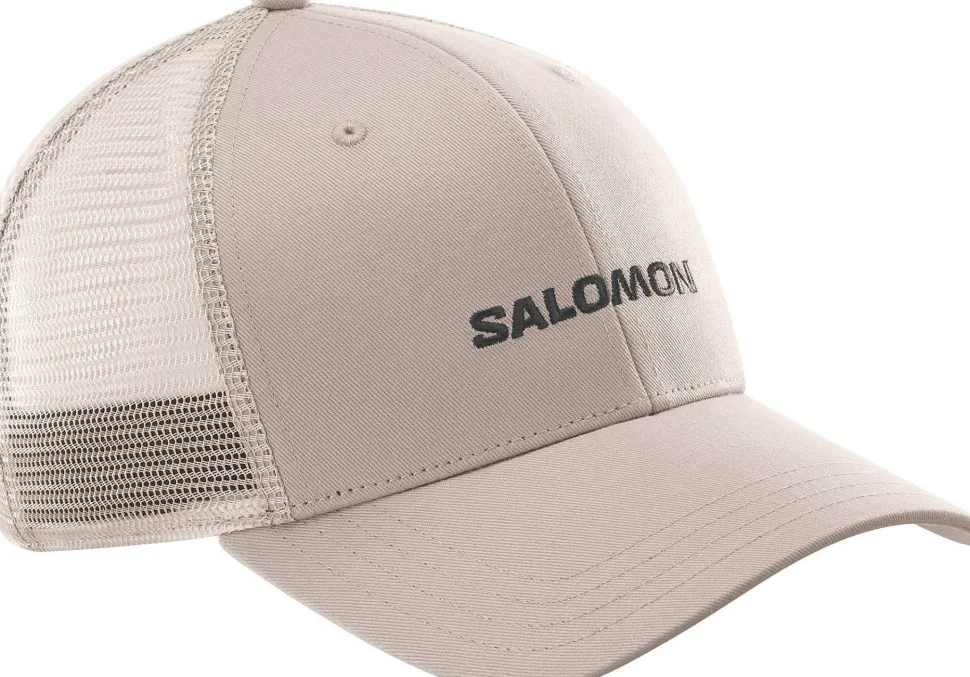 Salomon Logo Trucker Cap Etherea