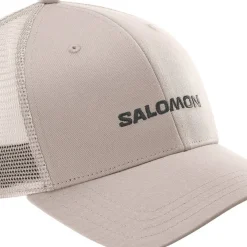 Salomon Logo Trucker Cap Etherea