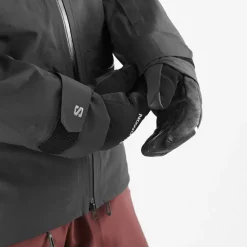 Salomon Men's Absolute 3L Jacket Deep Black