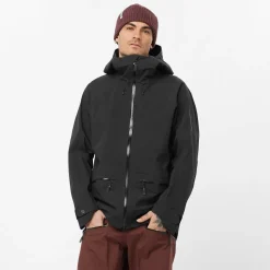 Salomon Men's Absolute 3L Jacket Deep Black