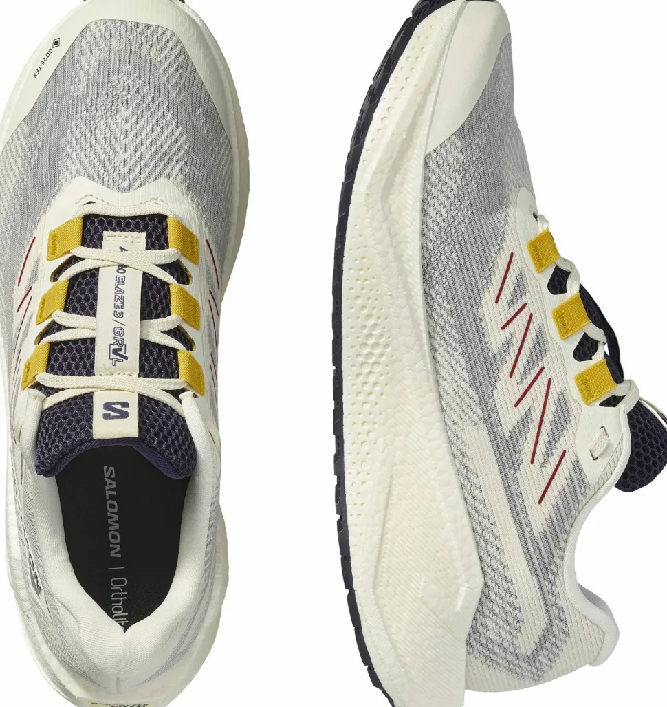 Salomon Men's Aero Blaze 3 Gravel GORE-TEX Vanilla Ice/Astral Aura/Lemon