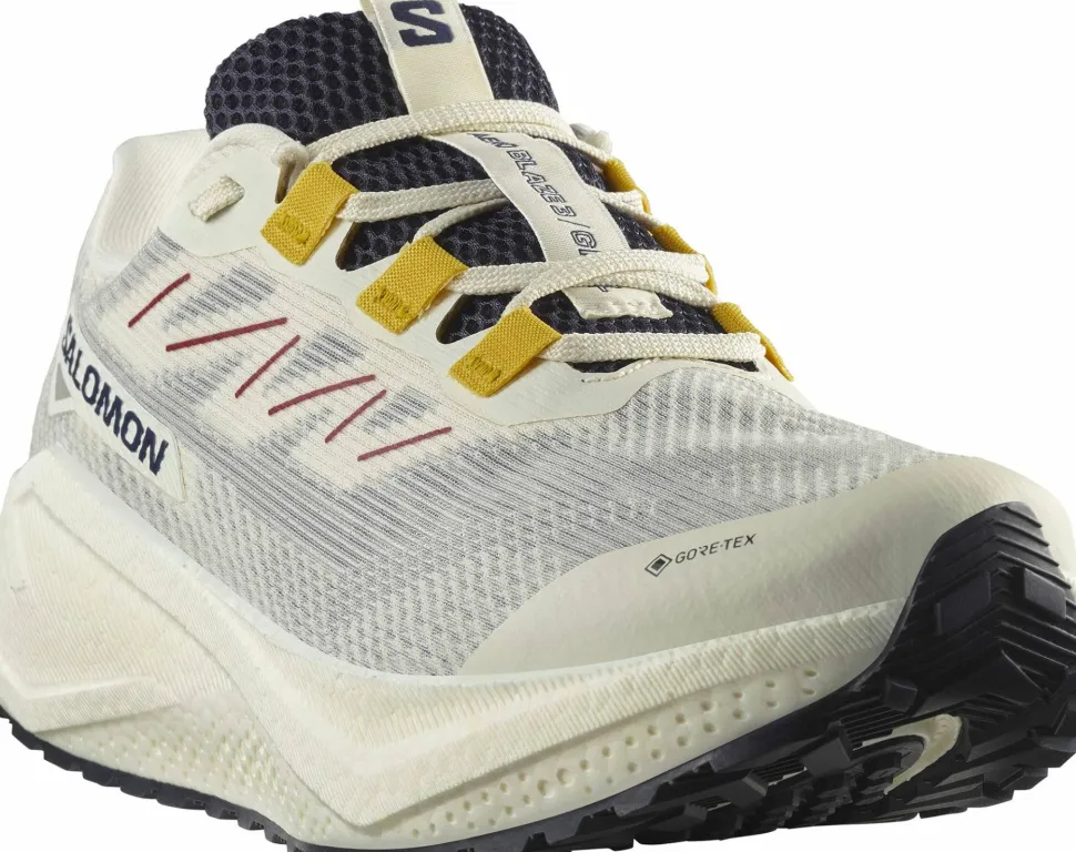 Salomon Men's Aero Blaze 3 Gravel GORE-TEX Vanilla Ice/Astral Aura/Lemon