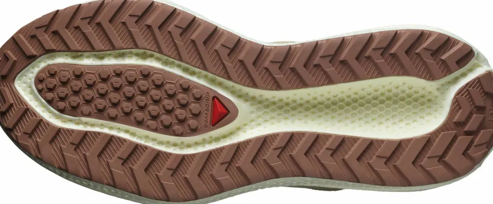 Salomon Men's Aero Glide 3 Grvl Green Haze/vanilla Ice/russet