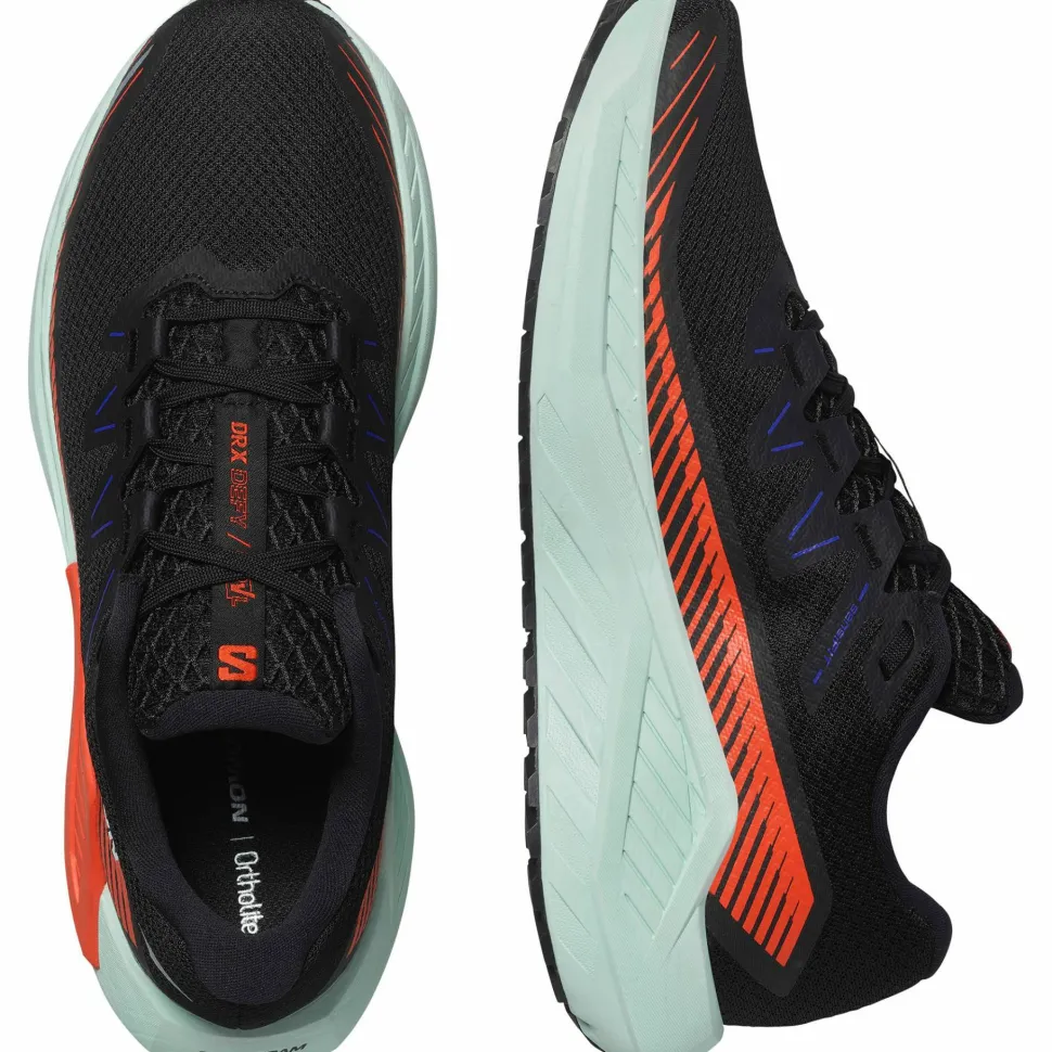 Salomon Men's DRX Defy GRVL Black/Cherry Tomato/Bay