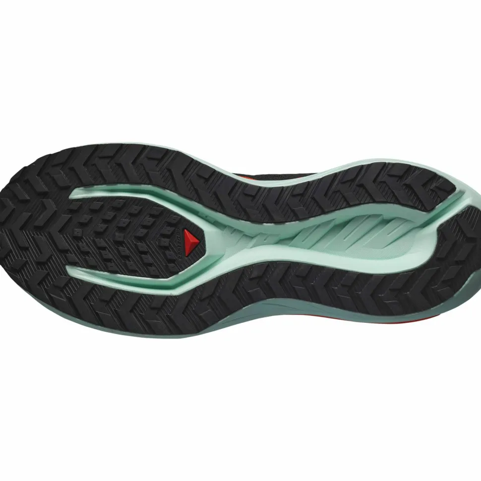 Salomon Men's DRX Defy GRVL Black/Cherry Tomato/Bay