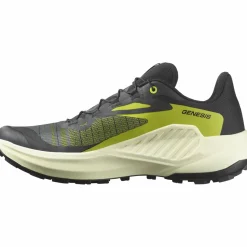 Salomon Men's Genesis Black / Sulphur Spring / Transparent Yellow