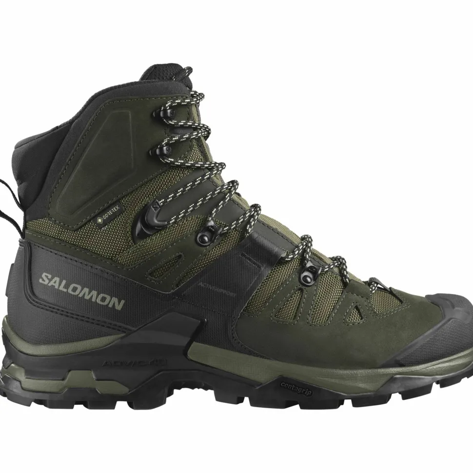 Salomon Men's Quest 4 Gore-Tex Olive Night/Peat/Safari