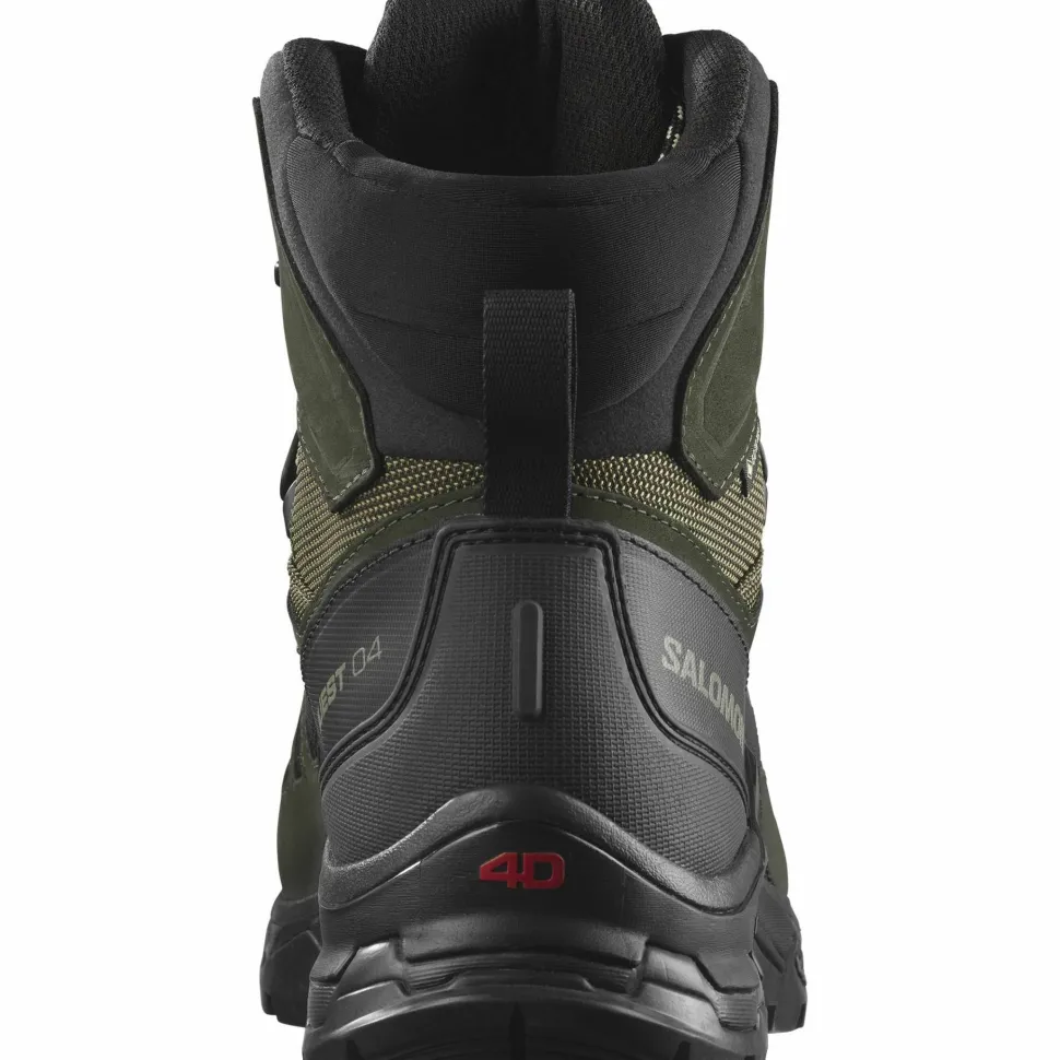 Salomon Men's Quest 4 Gore-Tex Olive Night/Peat/Safari
