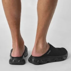 Salomon Men's Reelax Slide 6.0 Black/Black/Alloy