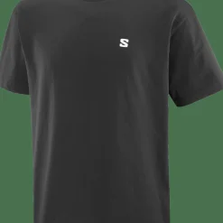Salomon Men's Round Logo Graphic Deep Black