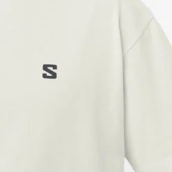Salomon Men's Round Logo Graphic Whisper White