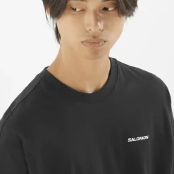 Salomon Men's Salomon RX Logo Tee Deep Black