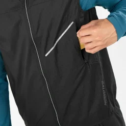 Salomon Men's Sense Aero Wind Vest Deep Black