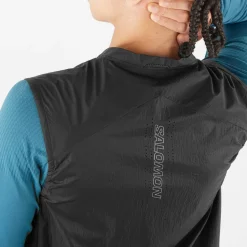 Salomon Men's Sense Aero Wind Vest Deep Black