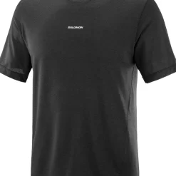 Salomon Men's Shkout Core Short Sleeve Tee Deep Black