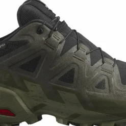 Salomon Men's Speedcross 6 GORE-TEX Black/Peat/Deep Lichen Green