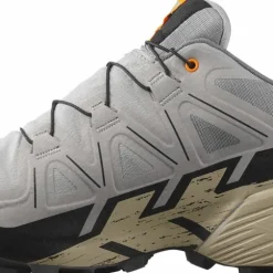 Salomon Men's Speedcross 6 GORE-TEX Gull/White Pepper/Black