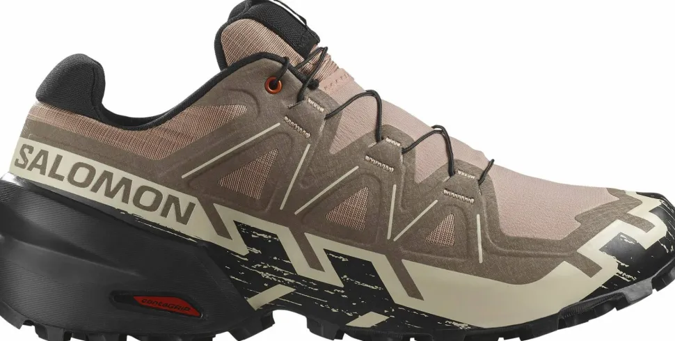 Salomon Men's Speedcross 6 Natural / Black / Almond Milk
