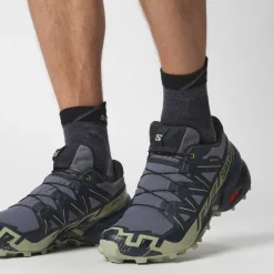 Salomon Men's Speedcross 6 GORE-TEX Grisaille / Carbon / Tea