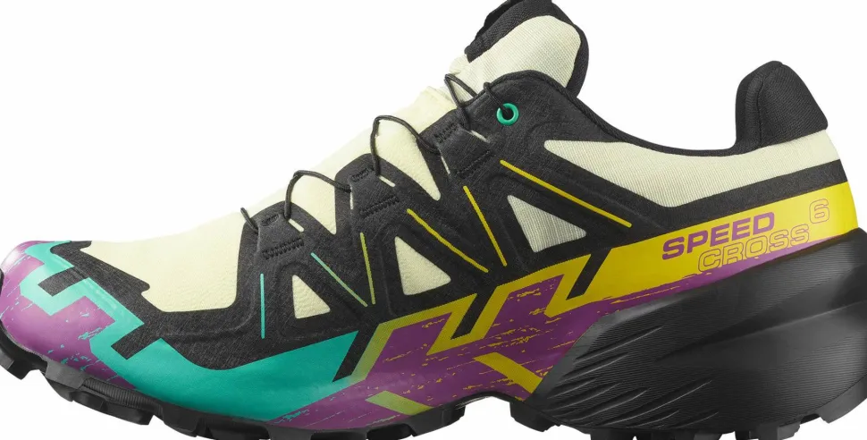 Salomon Men's Speedcross 6 GORE-TEX Transparent Yellow/Black/Waterfall