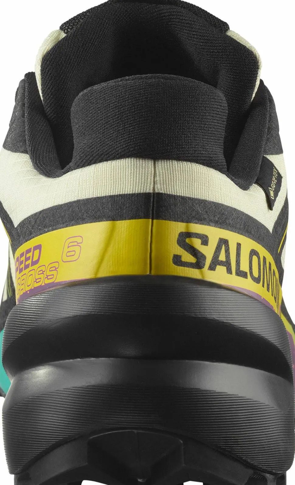Salomon Men's Speedcross 6 GORE-TEX Transparent Yellow/Black/Waterfall