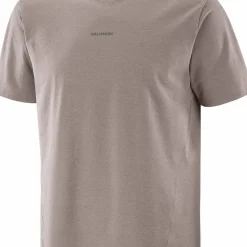 Salomon Men's Trackline Short Sleeve Tee Iron