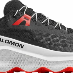 Salomon Men's Ultra Glide 4 Black/White/Fiery Red