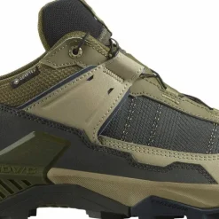 Salomon Men's X Ultra 5 GORE-TEX Martini Olive/gray Green/blue Night