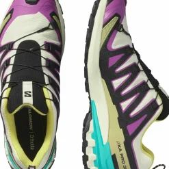 Salomon Men's XA 3D Pro V9 GORE-TEX Transparent Yellow/Black/Waterfall