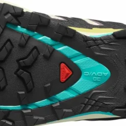 Salomon Men's XA 3D Pro V9 GORE-TEX Transparent Yellow/Black/Waterfall