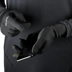 Salomon Unisex Cross Warm Gloves Deep Black