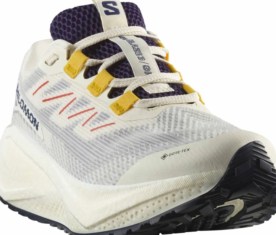 Salomon Women's Aero Blaze 3 Gravel GORE-TEX Vanilla Ice/Astral Aura/Lemon