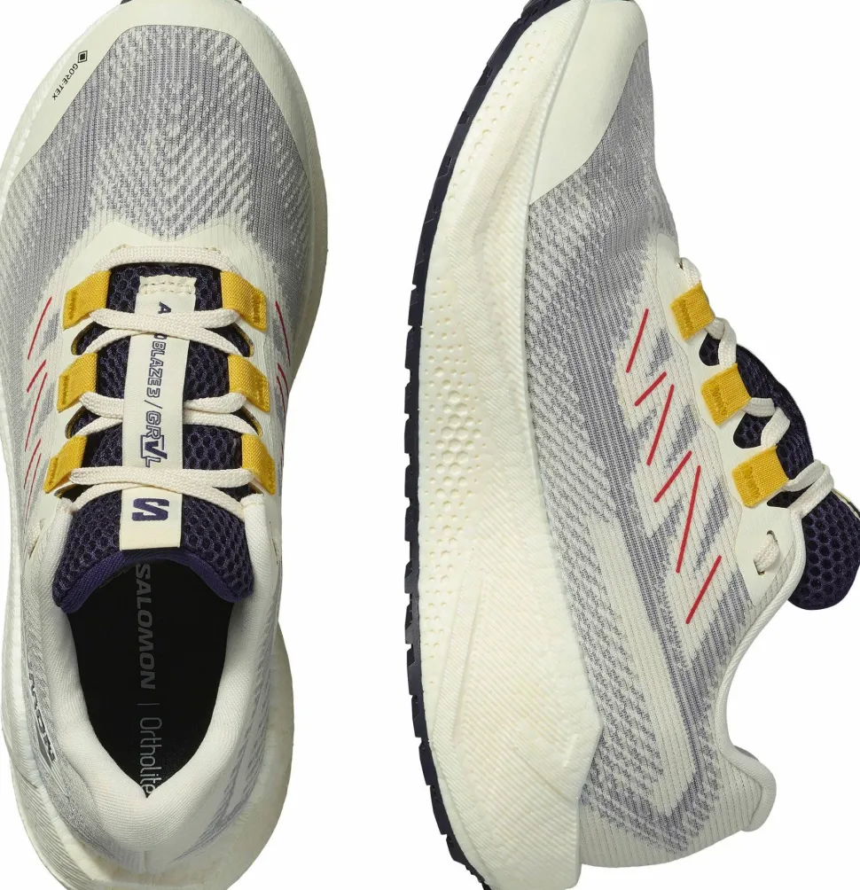 Salomon Women's Aero Blaze 3 Gravel GORE-TEX Vanilla Ice/Astral Aura/Lemon