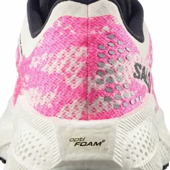 Salomon Women's Aero Glide 4 Grvl Vanilla Ice/Knockout Pink/Black