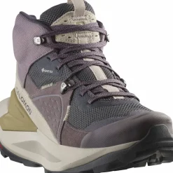 Salomon Women's Elixir Mid GORE-TEX Nine Iron/Shark/Silver Cloud