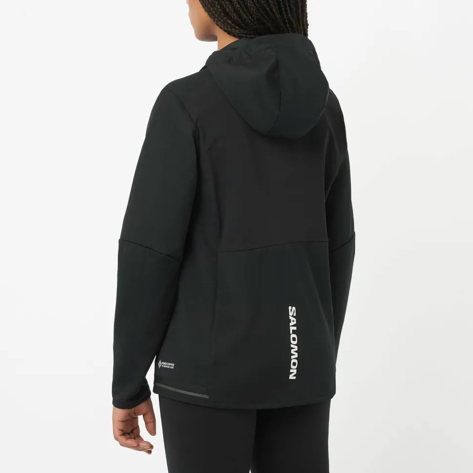 Salomon Women's GORE-TEX Soft Shell Jacket Deep Black